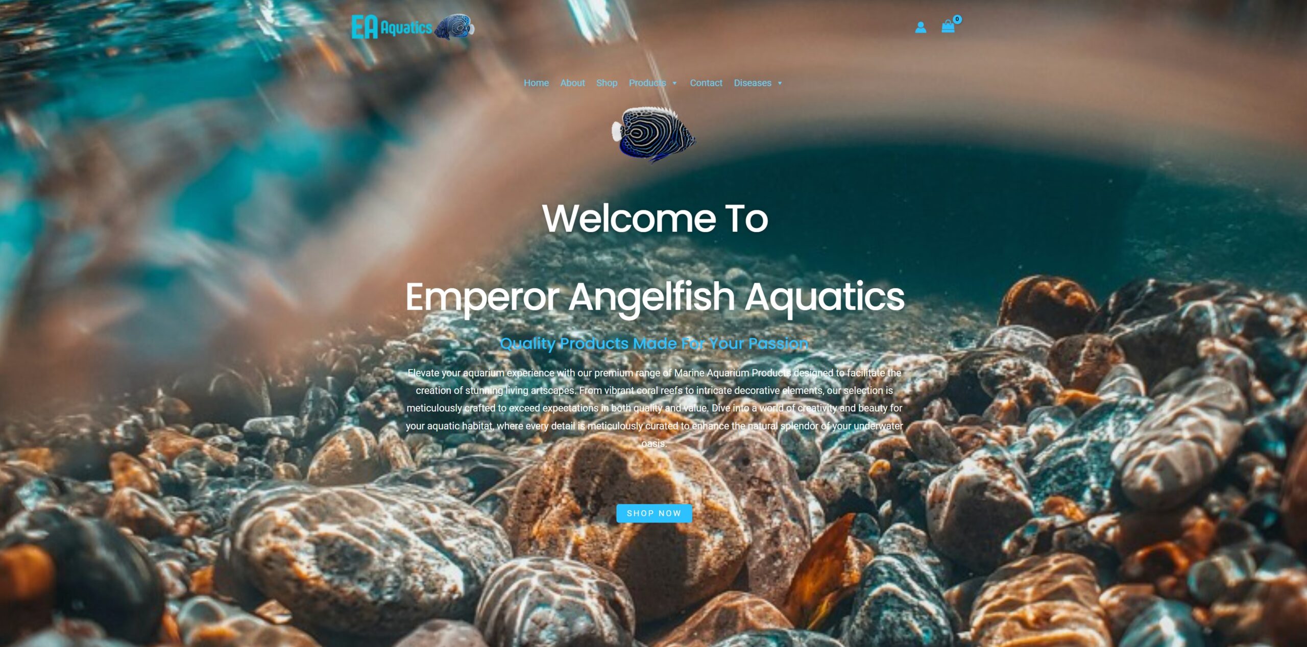 EA Aquatics Website