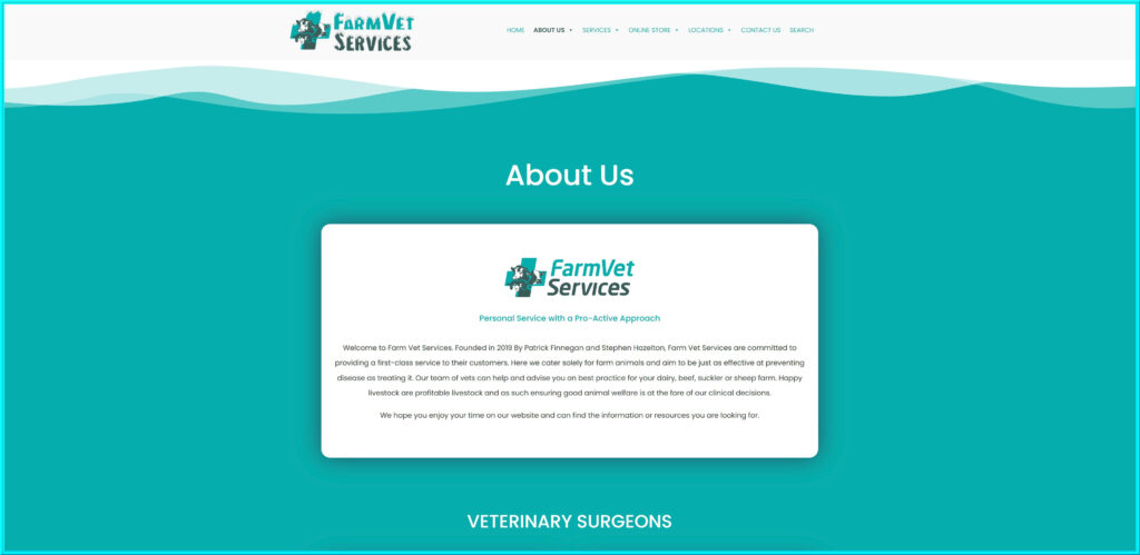 Farm Vet Services Site